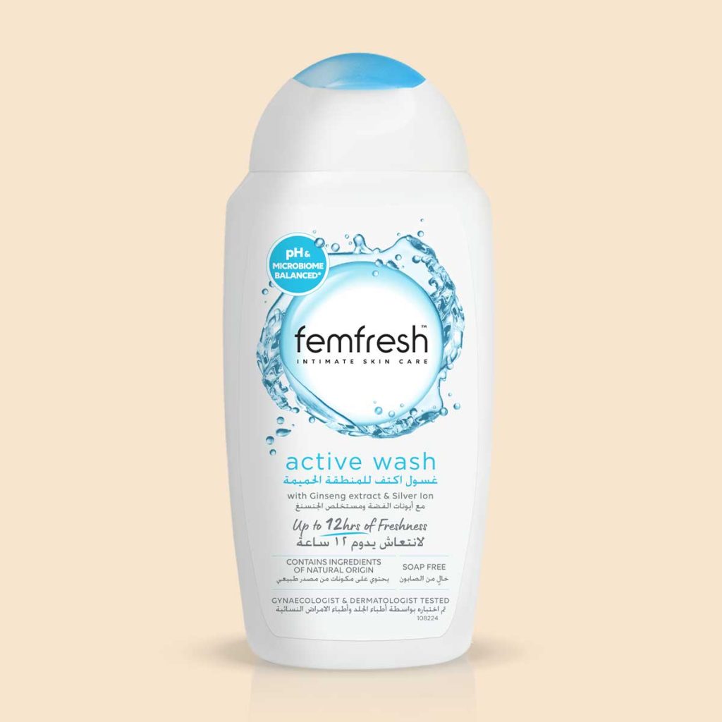 Everyday care Active fresh Intimate wash 250ml - femfresh | pH perfect ...
