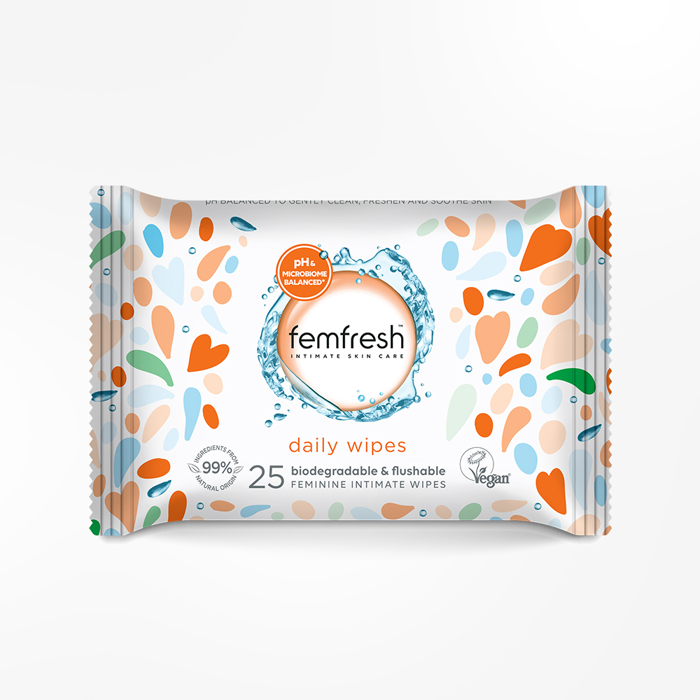 Femfresh Intimate Daily Wipes 25's