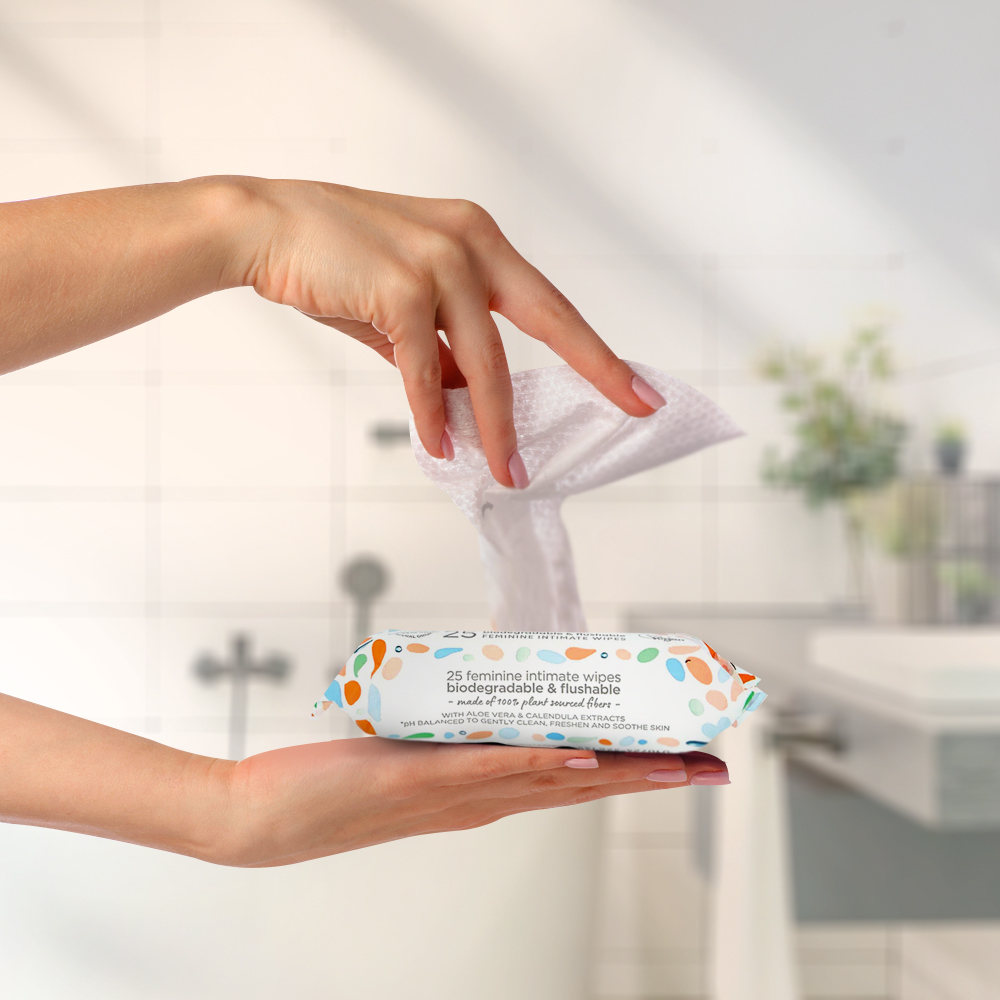 Femfresh Intimate Daily Wipes 25's - Image 6